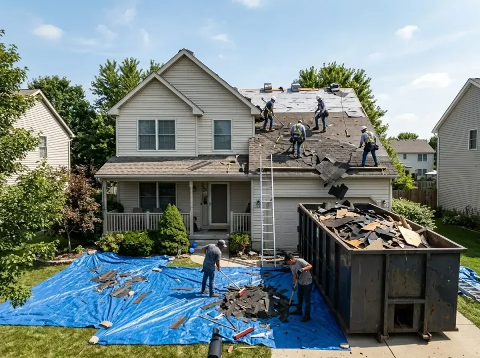 roof-replacement-debris-remova-004 — frequently asked questions, Cheapest Dumpster Rentals in Hayden, ID